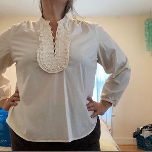 Lane Bryant ruffle blouse